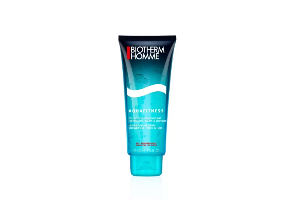 Hot Biotherm Aquafitness Gel Douche Revitalisant Corps Et Cheveux