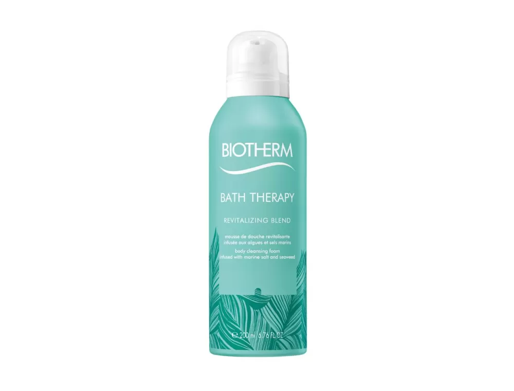 Shop Biotherm Bath Therapy Mousse Revitalisante Nettoyante Pour Le Corps