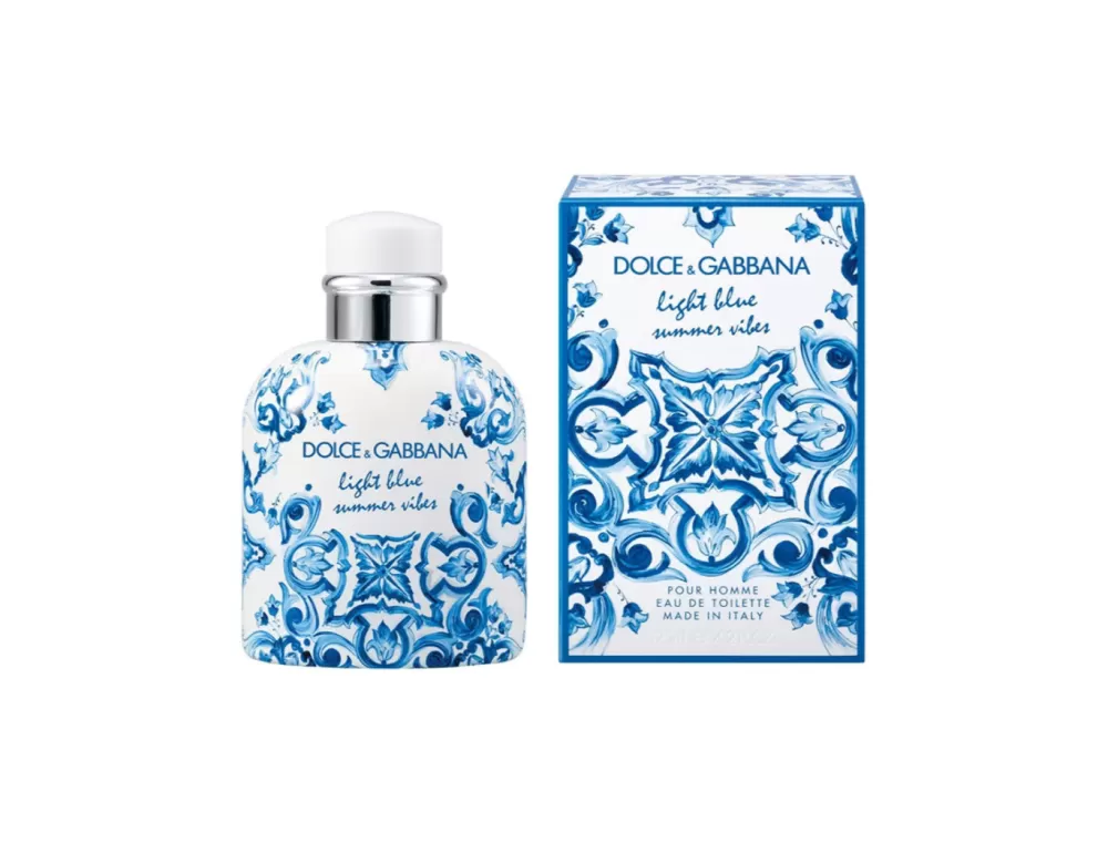 Sale Dolce & Gabbana Light Blue Pour Homme Summer Vibes Eau De Toilette Edicion Limitada